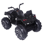 URHOMEPRO Kids Ride On ATV, 12V Battery Powered Kids Electric Cars, 4 Wheeler Quad with Headlights, MP3, USB, Volume Control, LarSeat, Electric Ride on Toys for Boys Girls, Two Speed Mode, Q11319