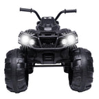 URHOMEPRO Kids Ride On ATV, 12V Battery Powered Kids Electric Cars, 4 Wheeler Quad with Headlights, MP3, USB, Volume Control, LarSeat, Electric Ride on Toys for Boys Girls, Two Speed Mode, Q11319