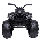 URHOMEPRO Kids Ride On ATV, 12V Battery Powered Kids Electric Cars, 4 Wheeler Quad with Headlights, MP3, USB, Volume Control, LarSeat, Electric Ride on Toys for Boys Girls, Two Speed Mode, Q11319