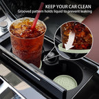 Car Cup Coaster [4 Pack] ME.FAN Silicone Car Coasters/Cup Mats - 2.75In Universal Non-Slip Recessed Car Interior Accessories - Car Cup Holder Insert Coasters Desert Sage