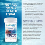 ProHealth Longevity NMN Pro Lozenges - Uthever Brand - World’s most trusted ultra-pure, stabilized, pharmaceutical grade NMN to boost NAD+, used in human clinical trials (250 mg, 30 lozenges) (6 pack)