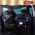 1pc Car Back Seat Organizers, StoraPockets Kick Mats Car Back Seat Protectors Tissue Boxcup Holder Laptop Table Car Eating Tray For ParOnly