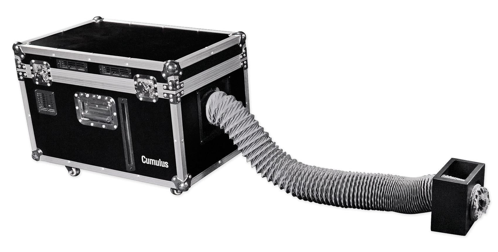 Chauvet DJ CUMULUS Fog Machine Fogger w/ Case+Sphere Shooting Beam Effect Light