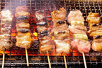 YAKITORI BBQ STOVE BQ8F Diatomite Charcoal Grill with  Steel