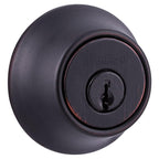 660 Series Venetian Bronze Single-Cylinder Deadbolt