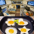 Steel Fried Egg Pancake Shaper Omelette Mold, Frying Egg CooTools, RV Kitchen Accessories Gadget Rings, 4 Styles To Choose
