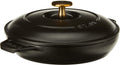 Staub Cast Iron 7.9-inch Round Covered Baking Dish - Matte Black, Made in France