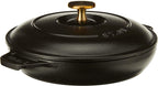 Staub Cast Iron 7.9-inch Round Covered Baking Dish - Matte Black, Made in France