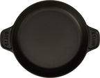 Staub Cast Iron 7.9-inch Round Covered Baking Dish - Matte Black, Made in France