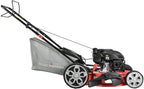 PowerSmart Self Propelled Lawn Mower, 22 Inch Lawn Mower Self-propelled, 200CC 4-Stroke Engine, 3 in 1 Gas Lawn Mower with Bag, 5 Cutting Heights Adjustable (1.2''-3.5'')