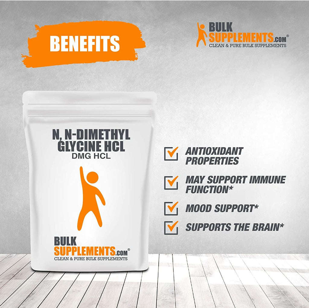 BulkSupplements.com N,N-Dimethyl Glycine HCL (DMG) Powder (5 Kilograms - 11 lbs)