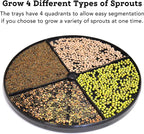 Tribest Fresh Life Sprouter FL-3000 Automatic Seed Sprouter For Sprouting Seeds, Green