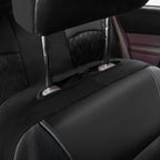 2pcs Car Front Seat Faux Leather Car Seat Covers, Car Seat Protector Covers, Removable Headrest Washable Car Seat Cover For Car, SUV, Van, Sedan