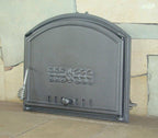 Cast Iron pizza oven door | bread oven doors | fire door | 485x410mm