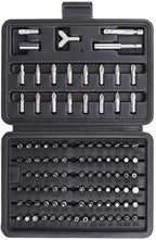 SHYPT Screwdriver 100 in 1 Set Precision 1/4 Inch Slotted Phillips Hex Screw Nuts Bits Ratchet Handle Multifunction Hand Tool Kit