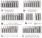 SHYPT Screwdriver 100 in 1 Set Precision 1/4 Inch Slotted Phillips Hex Screw Nuts Bits Ratchet Handle Multifunction Hand Tool Kit