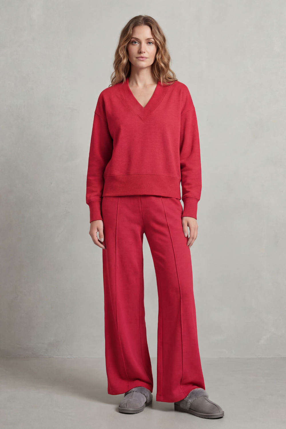 Allia – Relaxed fit – Wide-leg lounge set