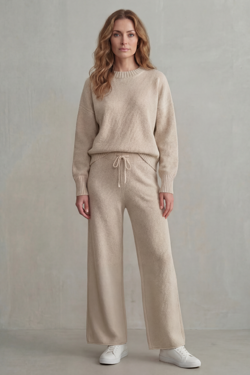 Seria – Textured knit – Comfortable loungewear set