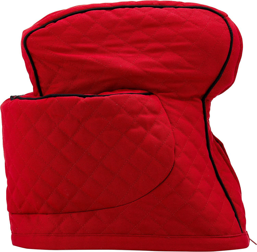KitchenAid Fitted Stand Mixer Cover for Tilt head stand mixer models (4.5-quart and 5-quart), Empire Red