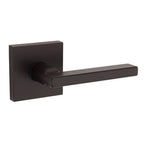 Halifax Square Matte Black PassaHall/Closet Door Lever