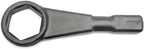 GEARWRENCH 6 Pt. Straight Slugging Wrench, 3-1/2" - 82333