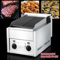 Commercial 2 Burner Gas Pizza Grill  Steel LPG Steak Beefer Gas Grill