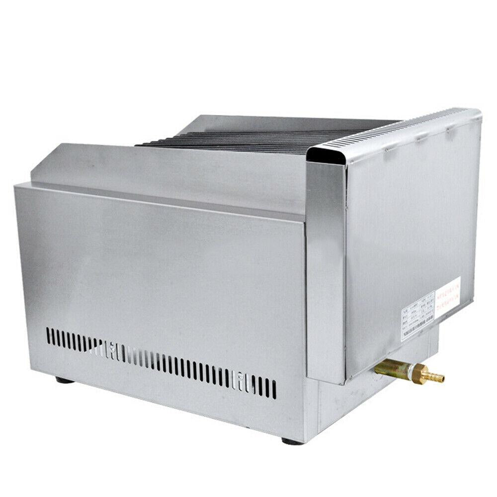 Commercial Gas Grill 2 Burner  Outdoor Garden Barbeque Coo Steel