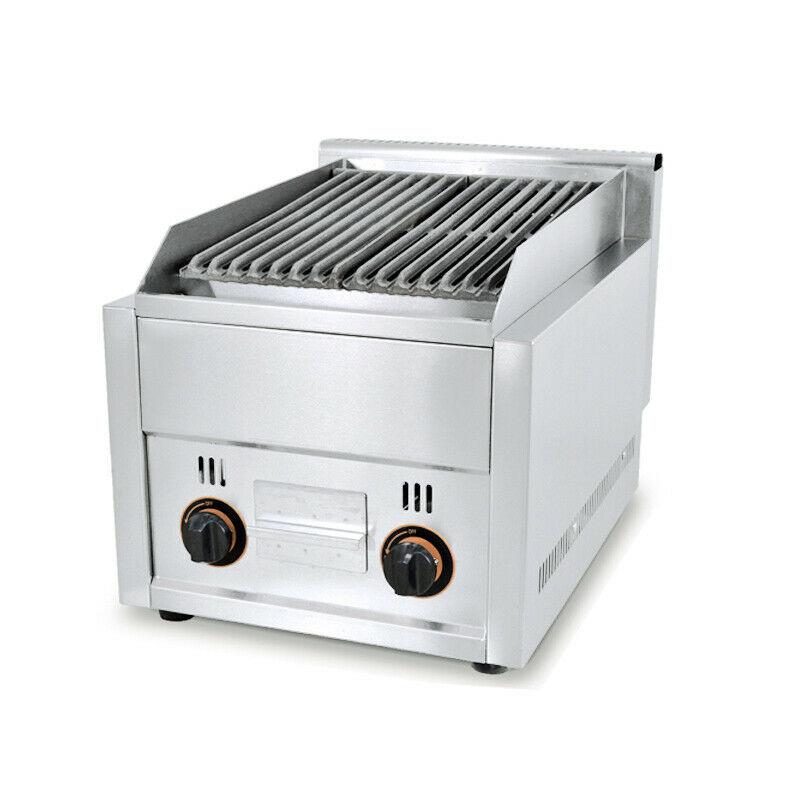 Commercial Gas Grill 2 Burner  Outdoor Garden Barbeque Coo Steel
