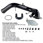 EGR Delete Kit High Flow Intake Elbow Pipe Tube 2007.5-2010 Duramax 6.6L LMM Diesel