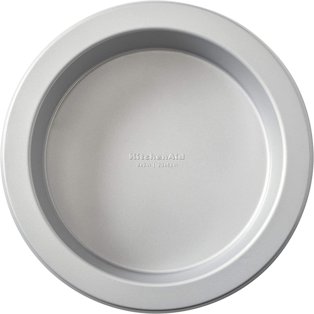 KitchenAid KE956OSNSA Nonstick Round Cake Pan, 9-Inch, Silver
