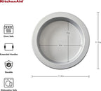 KitchenAid KE956OSNSA Nonstick Round Cake Pan, 9-Inch, Silver