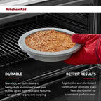 KitchenAid KE956OSNSA Nonstick Round Cake Pan, 9-Inch, Silver