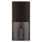 Z-Wave SmartCode 914 Contemporary Single Cylinder Venetian Bronze Electronic Deadbolt Featuring SmartKey Security