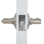Olympic  Steel Keyed Entry Door Lever Lock
