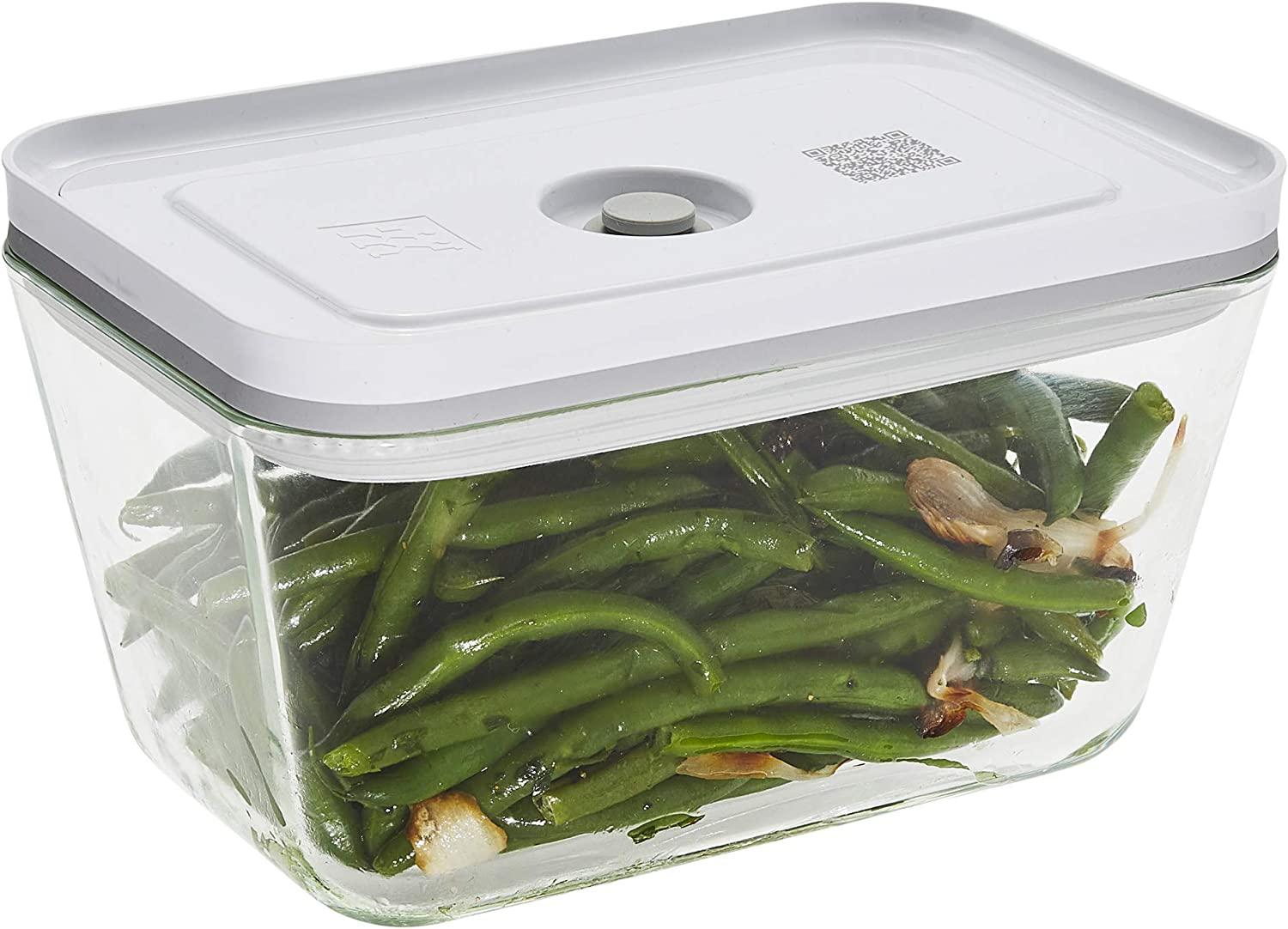 ZWILLING Fresh & Save Glass Large Airtight Food Storage Container, Meal Prep Container, Food Saver