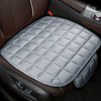 Upgrade Your Car With This Soft And Stylish Plaid Car Seat Cover And Memory Foam Cushion!