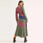 bohemian midi dress