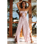 bohemian crop top tracksuit