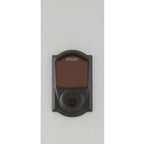 Camelot Aged Bronze Sense Smart Door Lock with Left Handed Accent Lever Door Handleset