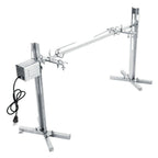 Rotisserie Kit For BBQ  Steel Spit Rod Meat Forks With Electric Motor