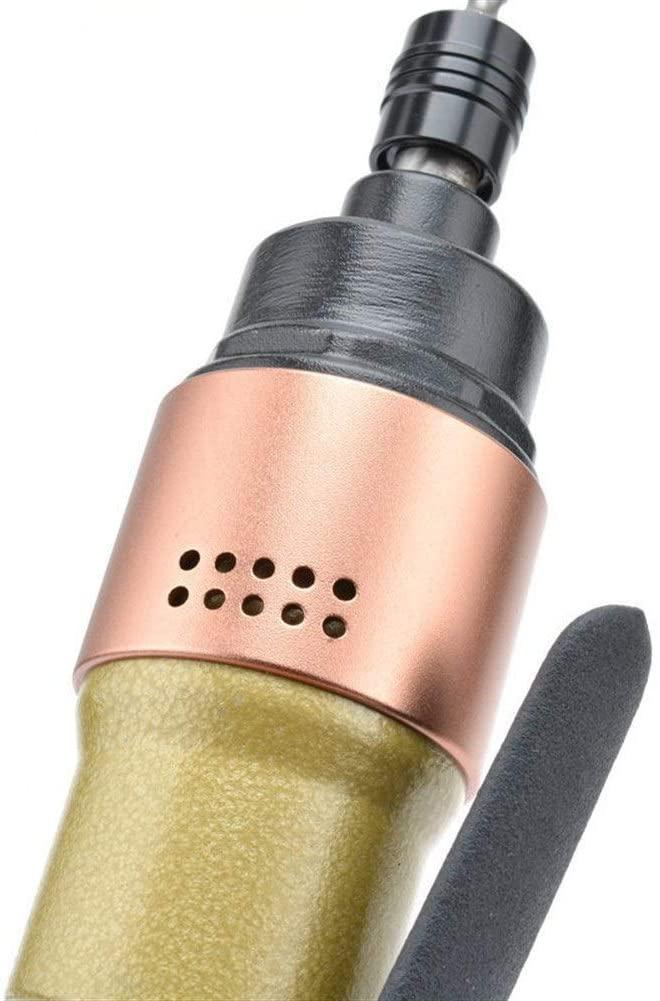 LIMEI-ZEN Portable Practica Pneumatic 10000rpm Double Hammer Pneumatic Screwdriver, Powerful Pneumatic Screwdriver Hand Tools Industrial