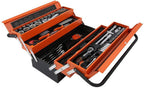 84pcs Professional Hand Tool Set, Include Sockets Ratchet Handle Extension Bar Universal Joint Screwdriver Pliers Screwdriver Spanner