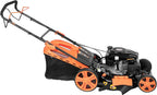 LAGINZA 196CC 22INCH 4-in-1 Self-Propelled Gas Powered Lawn Mower with Bagger Powered by Loncin Extra Cover and Blade
