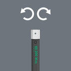 WClick-Torque X 4 torque wrench for insert tools, 14x18 x 40-200 Nm, black/green