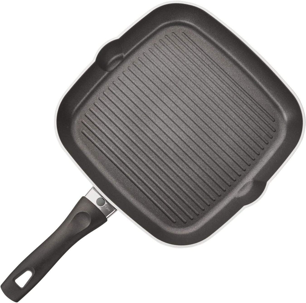 Ballarini Como Forged Aluminum 11-inch Nonstick Grill Pan, Made in Italy