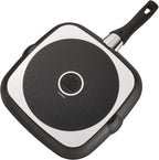 Ballarini Como Forged Aluminum 11-inch Nonstick Grill Pan, Made in Italy