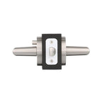 Milan Satin Nickel Privacy Bed/Bath Door Lever