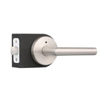 Milan Satin Nickel Privacy Bed/Bath Door Lever