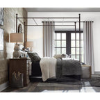 Milan Satin Nickel Privacy Bed/Bath Door Lever