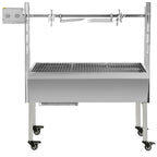 25W 132 Lbs  Lamb BBQ Roaster Rotisserie Spit Pig Goat Trotter Electric